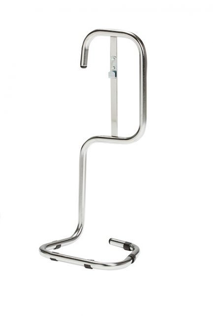 CHROME FIRE EXTINGUISHER STAND- SINGLE – HB SAFETY EQUIPMENT