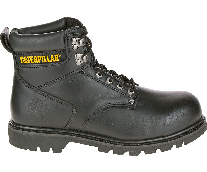 caterpillar 2nd shift steel toe boots